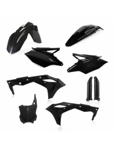 KIT PLÁSTICOS COMPLETO ACERBIS KAWASAKI KX-F 250 2018 - 2019 - PRETO